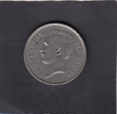 Beschrijving: 5 Francs vl ALBERT